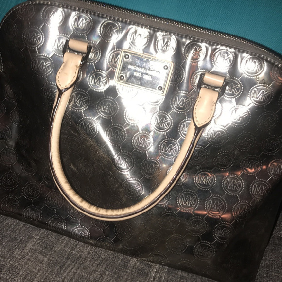 Michael Kors GRAYSON metallic silver mirror - Picture 3 of 4